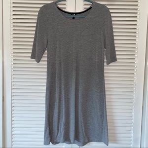 Half-sleeve tshirt dress